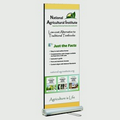 Double-Sided Standard Retractable Kit, Vinyl (33" x 80")